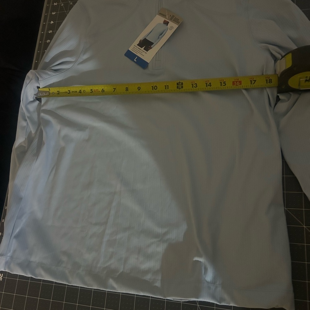 Light Blue Long Sleeve Top - Picture 2 of 7